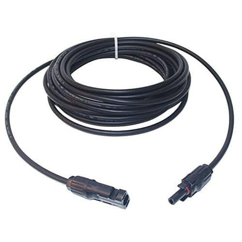Cablu solar 3 m 4 mm2 cu conectori MC4 tata si mama [2]
