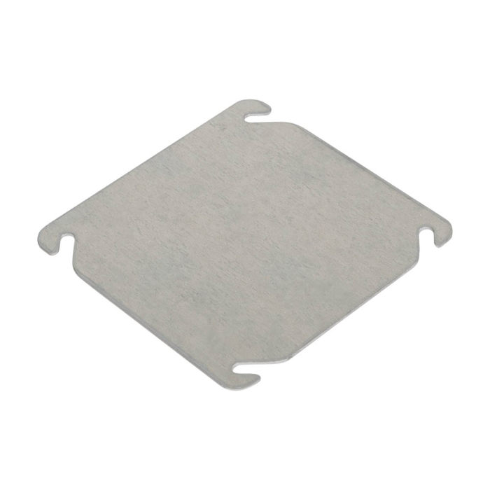 Capac metalic zincat pentru doza electrica 102x102 mm [2]