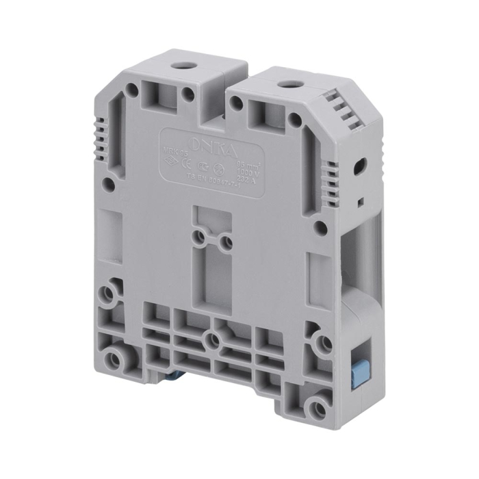Clema de sina gri pentru conexiuni electrice de 95 mm2 [3]