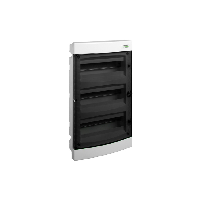 Cofret electric incastrat IP40 cu 36 module si usa transparenta [2]