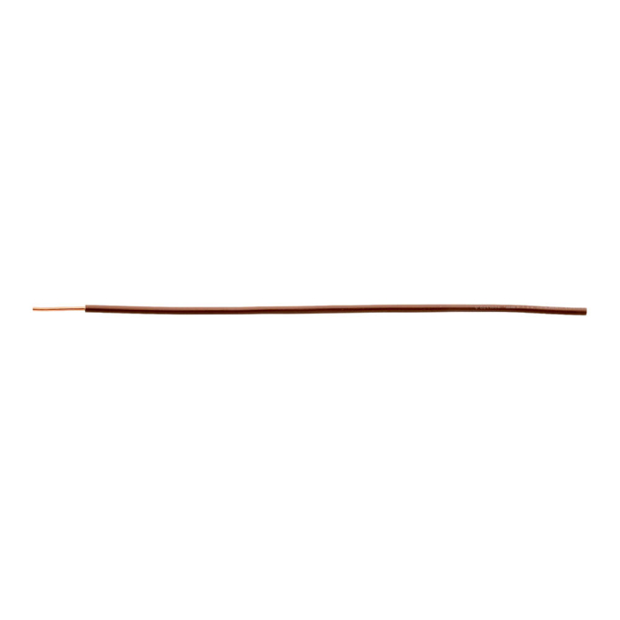 Conductor rigid din cupru FY 1.5 mm2 cu izolatie PVC maro pe mosor de 500 m [2]