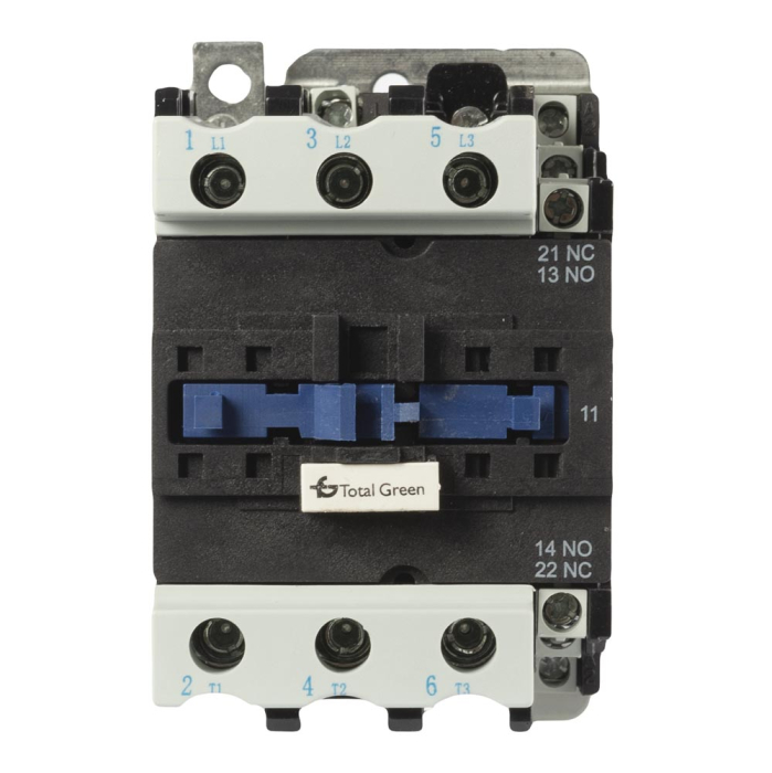 Contactor industrial cu 3 poli si contact auxiliar 1ND de 95 A [2]