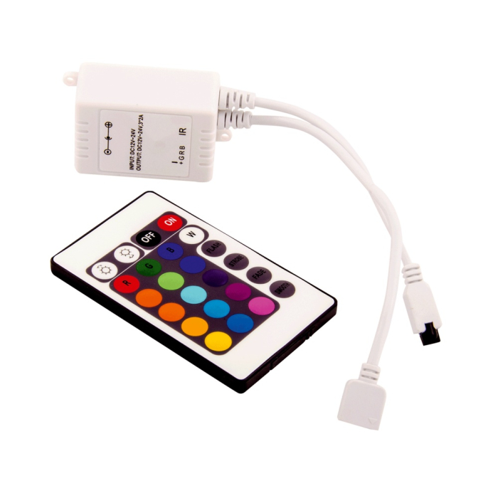 Controller wireless RGB 72W pentru banda LED cu 3 canale de 2A [2]