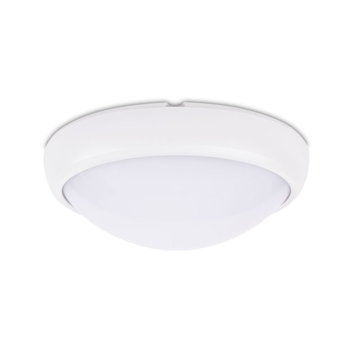 Corp BAT LED oval alb IP65 de 12W cu dispersor opal si lumina calda 3000K [2]