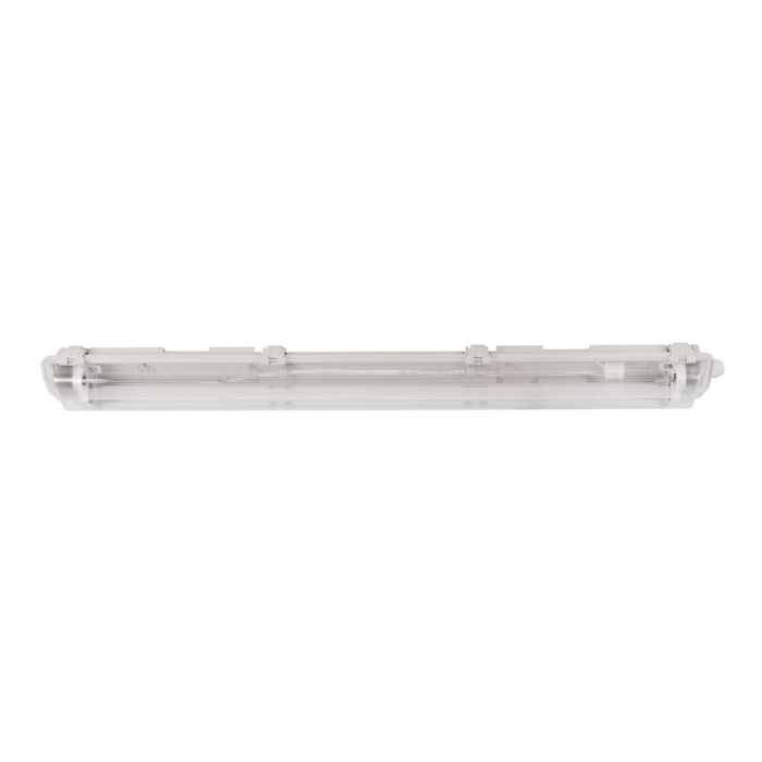Corp etans IP65 neechipat pentru doua tuburi LED de 1200 mm cu dispersor transparent [2]
