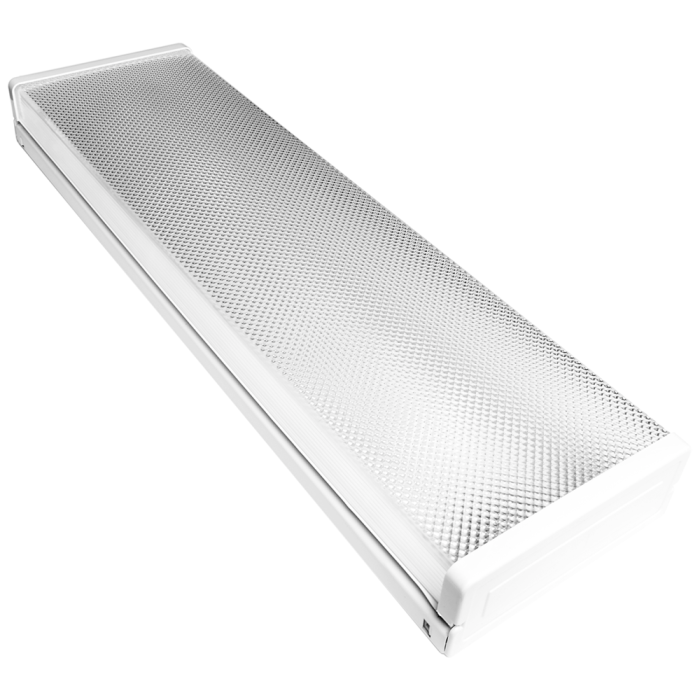 Corp de iluminat linear aparent alb pentru tuburi T8 cu dulii G13 [2]