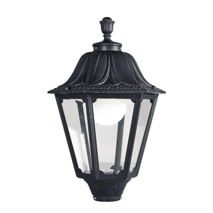 Corp pietonal LED clasic negru 30W pentru iluminat exterior alei si gradini [2]