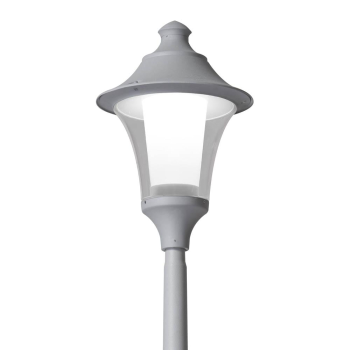 Corp pietonal LED modern gri Remo 400 cu lumina neutra 4000 K [2]