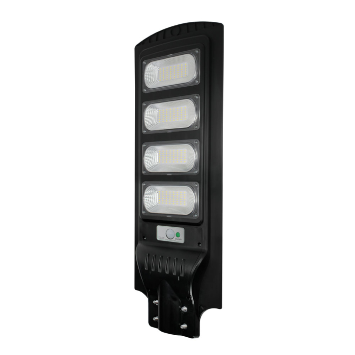 Corp stradal solar LED cu senzor de miscare 120W 6500K IP65 cu panou integrat [2]