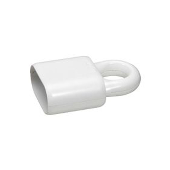 Cupla plata alba cu 2 poli si inel de extragere pentru conexiuni electrice de 6 A [2]