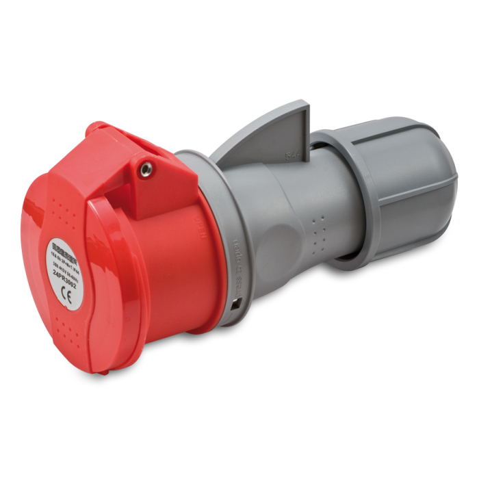Cupla trifazica 3P+N+T 16A IP44 pentru 380V [2]