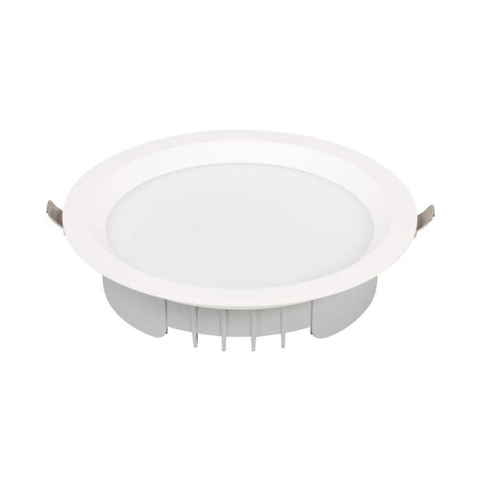 Downlight LED fix alb pentru montaj incastrat in tavan cu lumina neutra 4000 K [2]