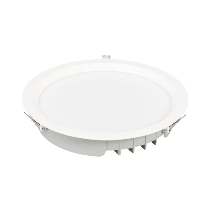 Downlight LED fix alb 40W cu lumina neutra 4000K pentru montaj incastrat in tavan [2]