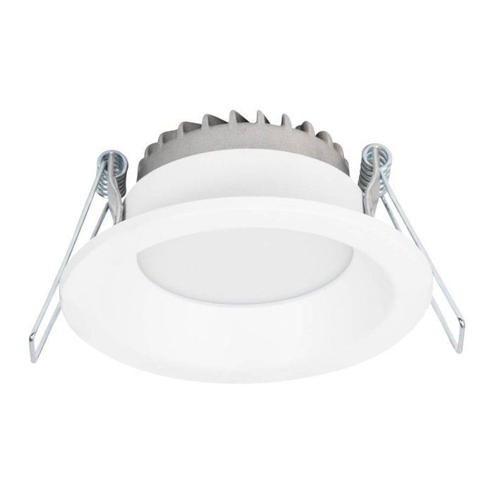 Downlight LED rotund compact alb 6W 4000K IP44 pentru montaj incastrat [2]