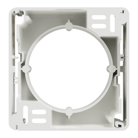 Doza alba pentru montaj aparent cu 1 post Sedna Design [2]