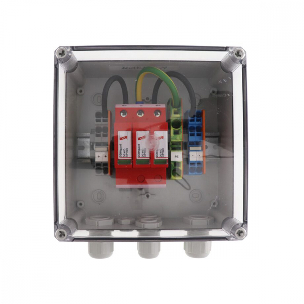 Tablou protectie sistem fotovoltaic, 1 MPPT 1-2 Str. SPD type 2 [1]