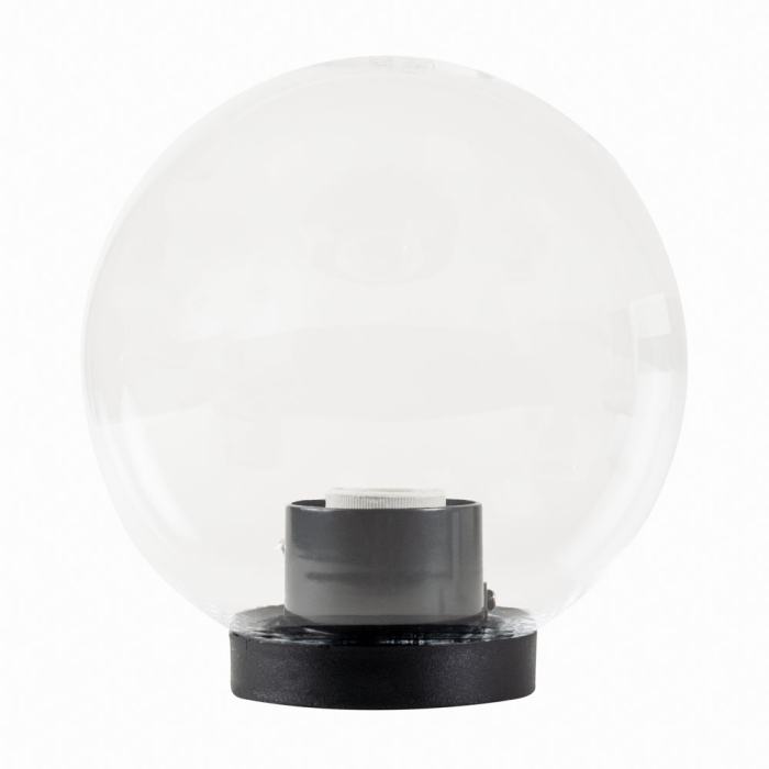 Glob transparent pentru iluminat exterior de gradina cu dulie E27 si protectie IP44 [2]