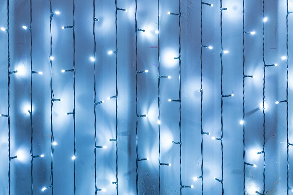 Instalatie extensibila decorativa cu 100 LED-uri, 10 m, lumina rece 6400 K si protectie IP44 [2]