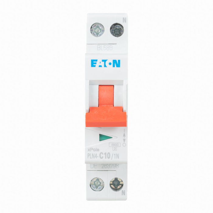 Intrerupator automat modular 1P N 10A curba C 4.5 kA pentru tablou electric [2]