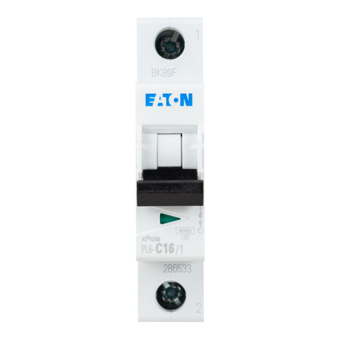 Intrerupator automat modular monopolar 16 A curba C 6 kA pentru tablou electric [2]