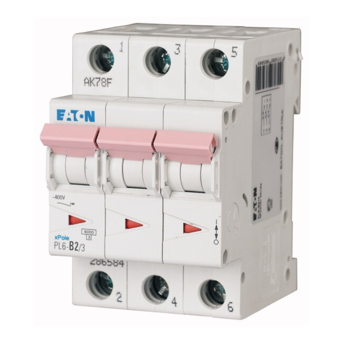 Intrerupator automat modular tripolar 16 A curba C 6 kA pentru tablou electric [2]
