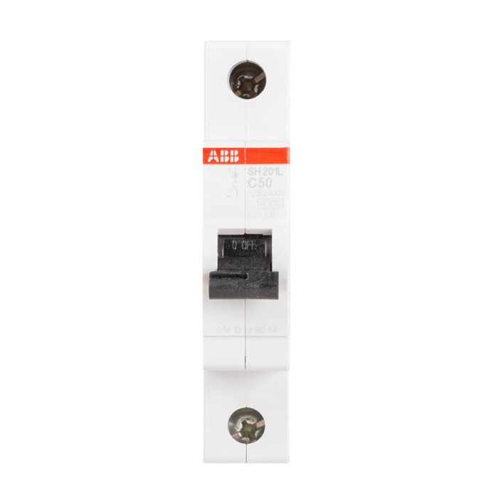 Intrerupator automat modular 1P 50A curba C 4.5 kA pentru sina DIN [2]