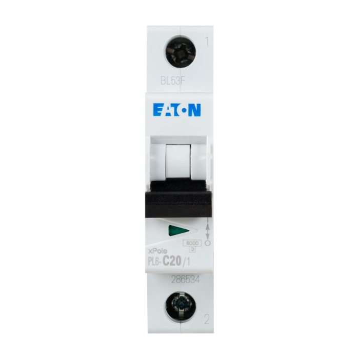 Intrerupator automat modular 20A 1P curba C 6kA pentru sina DIN [2]