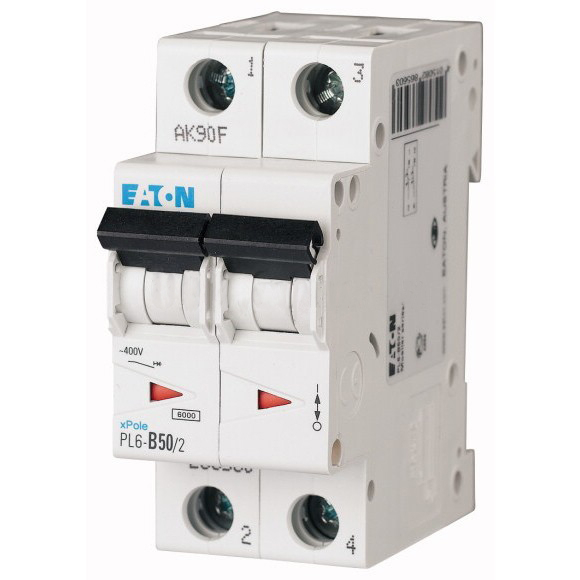 Intrerupator automat modular 50A 2P curba C 6kA [2]