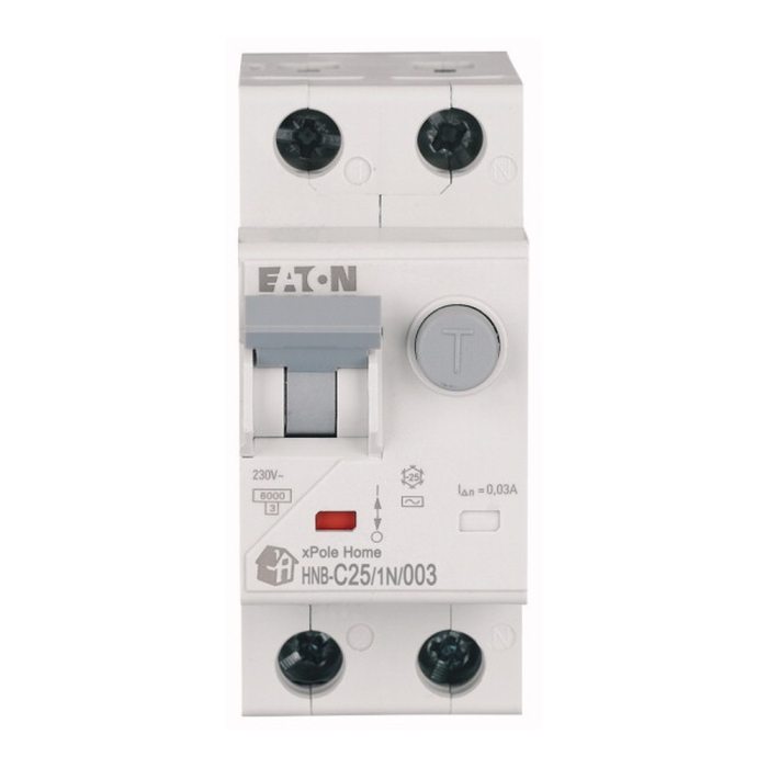 Intrerupator automat diferential 25A 1P+N curba C 6kA 30mA tip AC [2]