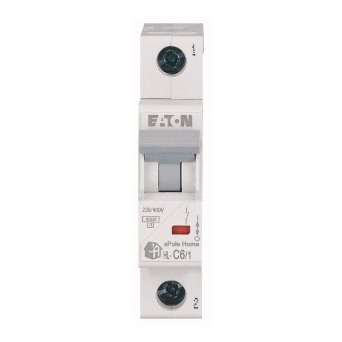 Intrerupator automat modular 6 A 1 pol curba C pentru sina DIN [2]