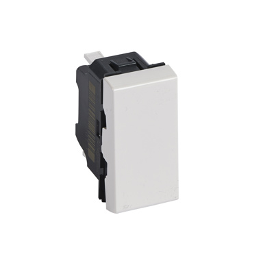 Intrerupator cap scara alb cu 1 modul pentru montaj modular [2]