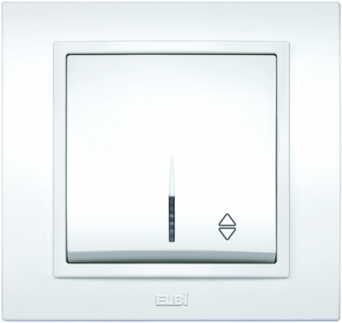Intrerupator cap scara cu LED alb pentru montaj incastrat [2]