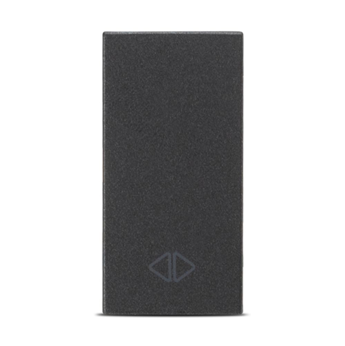 Intrerupator cruce modular 1M 10A antracit mat pentru montaj incastrat [2]