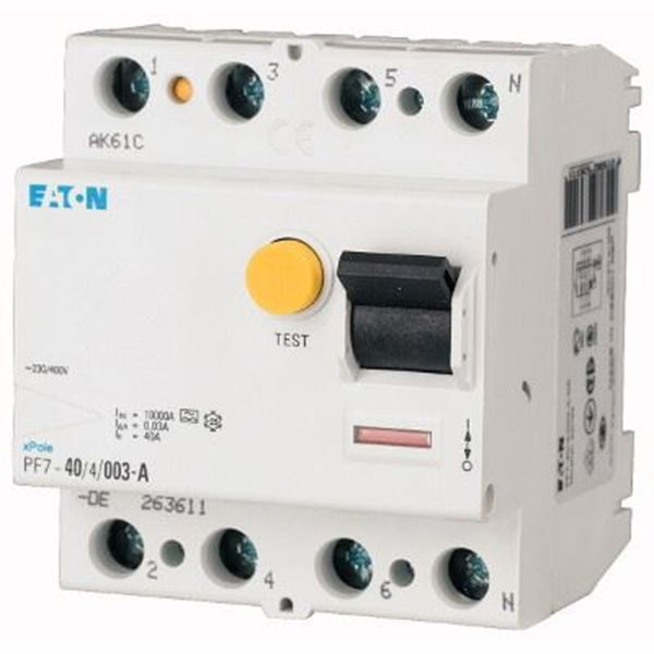 Intrerupator diferential tetrapolar 63A 30mA tip AC pentru sina DIN [3]