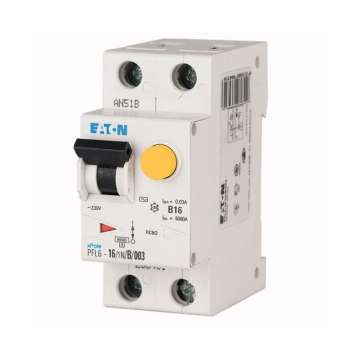 Intrerupator diferential automat RCBO 1P plus N 25A 30mA 6kA curba B pentru sina DIN [2]