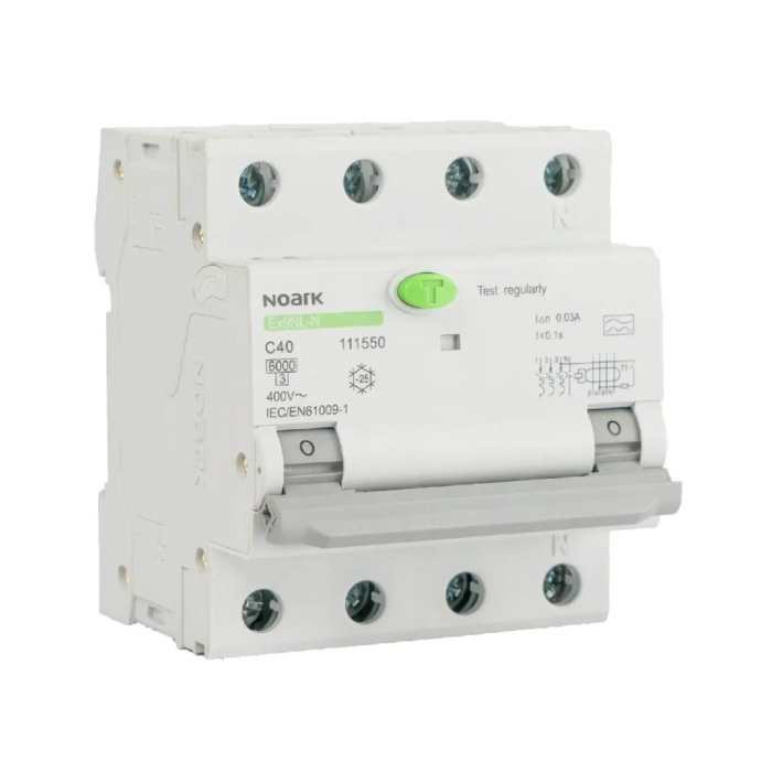 Intrerupator diferential RCBO 3P+N 16A 30mA 6kA curba B [2]