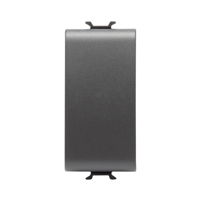 Intrerupator simplu modular 1 modul 16AX negru satinat [2]