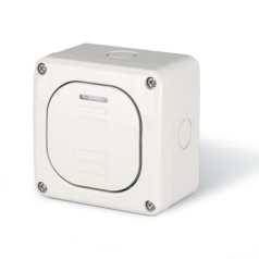Intrerupator simplu pentru montaj aplicat cu protectie IP66 si indicator neon [2]