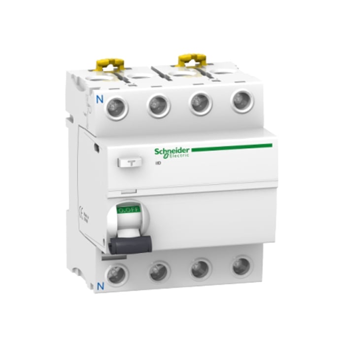 Intreruptor diferential RCCB tetrapolar 25 A 300 mA tip AC pentru sina DIN [2]