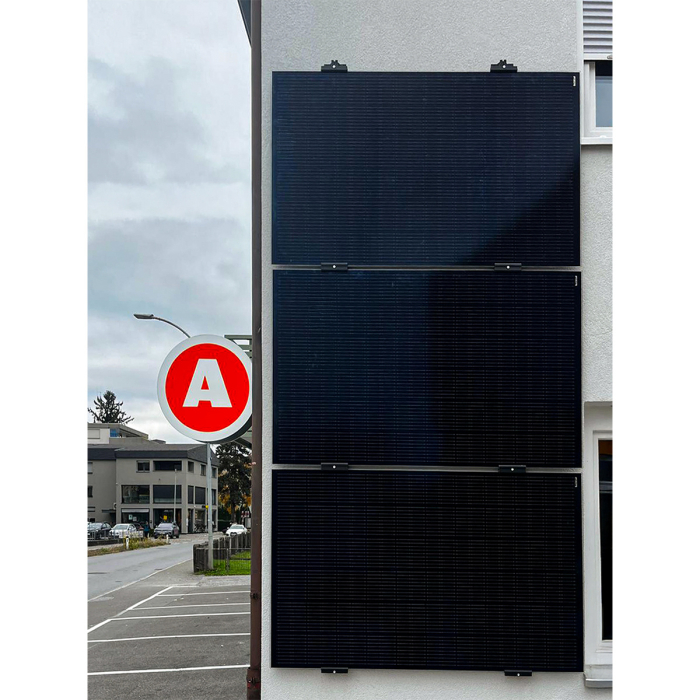 Kit 1 Mo Energy Systems PV Pure, negru - kit fatada pentru pereti neizolati din beton sau caramida [3]