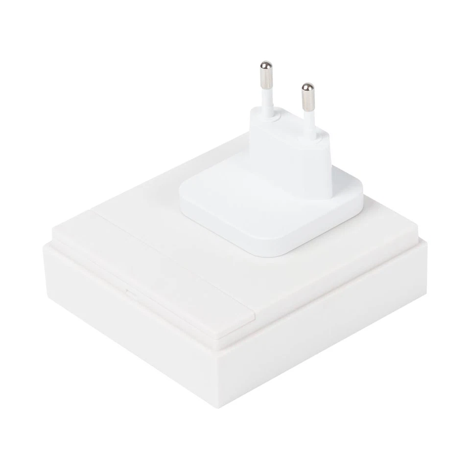 Kit alb cu termostat si gateway smart WiFi pentru controlul temperaturii [5]