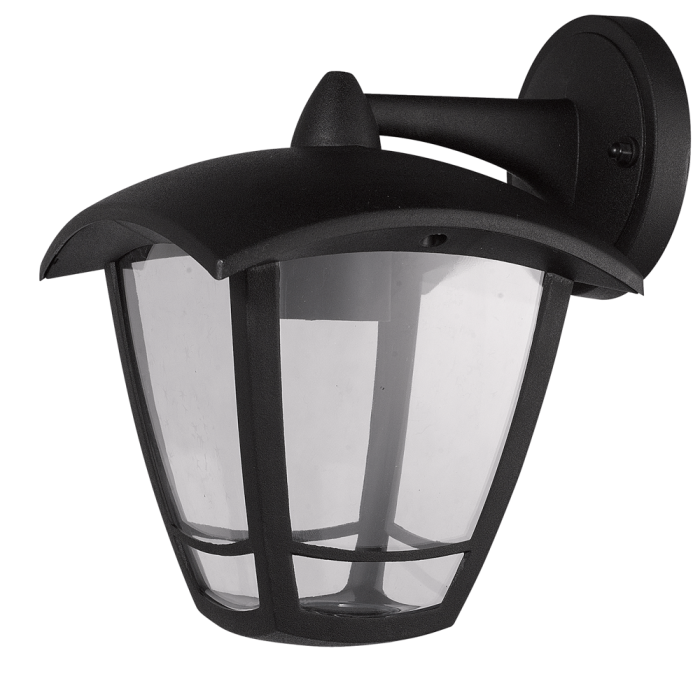 Lampa decorativa de gradina neagra cu dulie E27 si protectie IP44 [2]