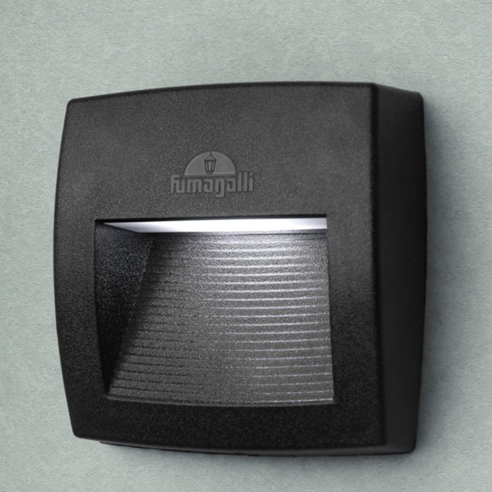 Lampa de perete exterior neagra Lorenza 150 cu LED R7s CCT si protectie IP55 [2]