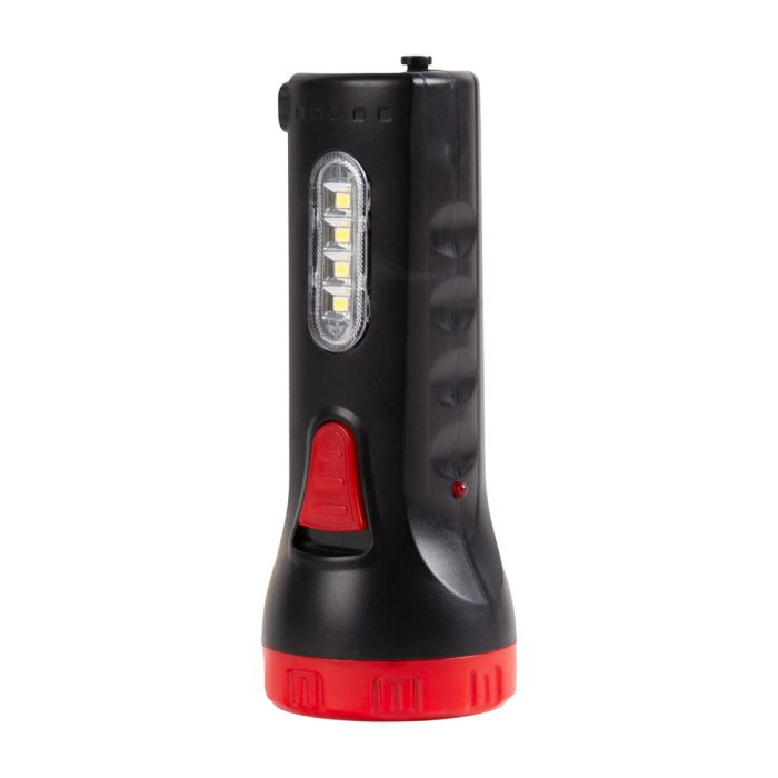 Lanterna LED compacta negru cu rosu de 2W cu protectie IP20 [2]