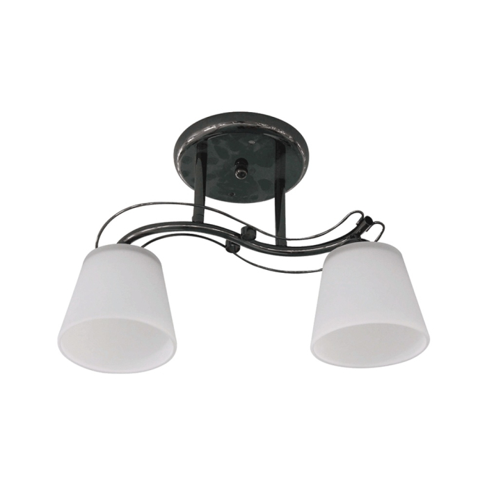 Lustra decorativa Aria crom alb cu dulii E27 pentru iluminat interior [2]
