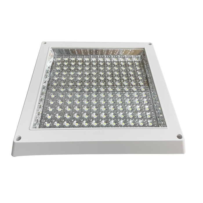 Mini panou LED fagure patrat alb aplicat 15W 6400K IP40 [2]