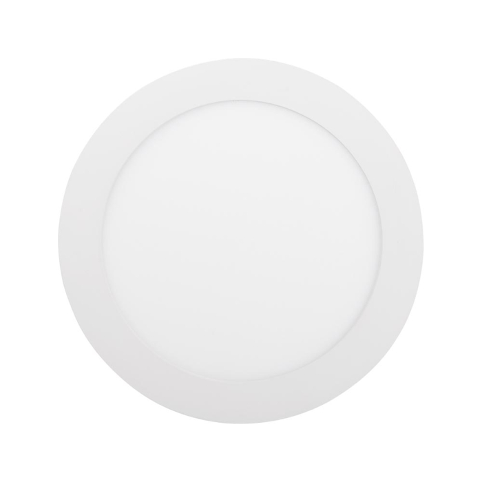 Mini panou LED rotund alb 12W lumina rece 6400K pentru montaj incastrat [2]