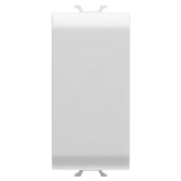 Modul obturator alb lucios de 1 modul pentru aparataj modular [2]