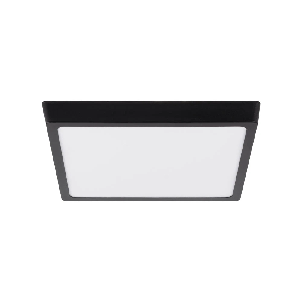 Panou LED patrat aplicat negru 24W lumina rece 6400K IP40 [2]