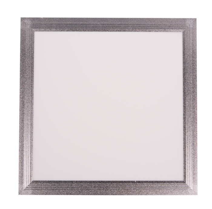 Panou LED slim argintiu patrat 20W 6400K pentru montaj incastrat [2]